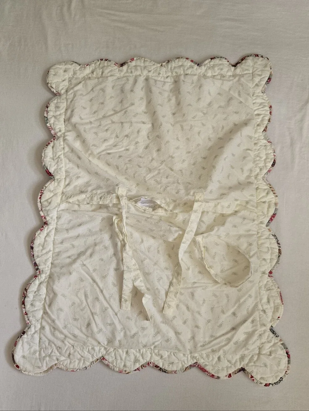 Pottery Barn Elizabeth Paisley Twin Size Sham + Duvet Cover Cottagecore Romantic
